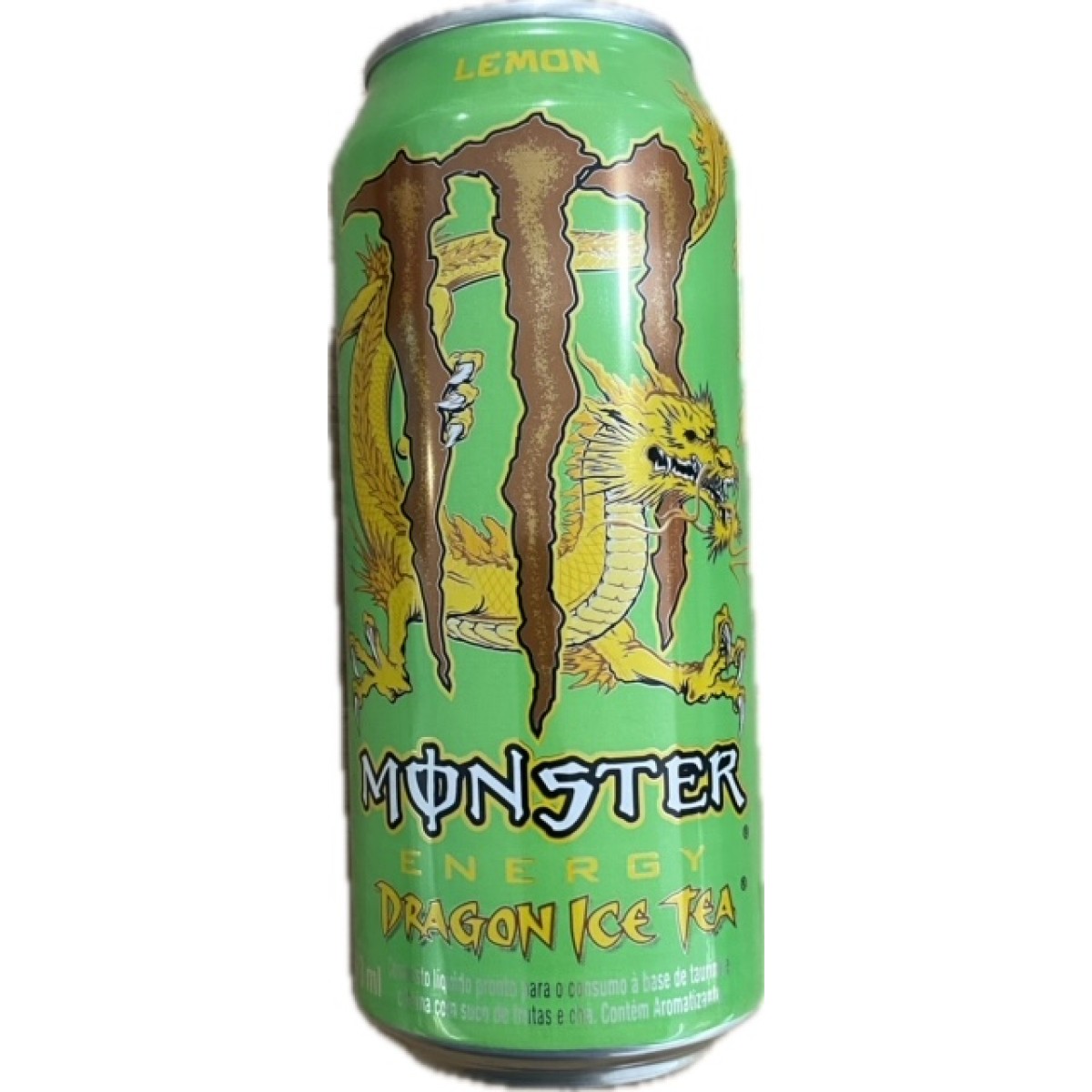 Monster dragon ice tea lemon